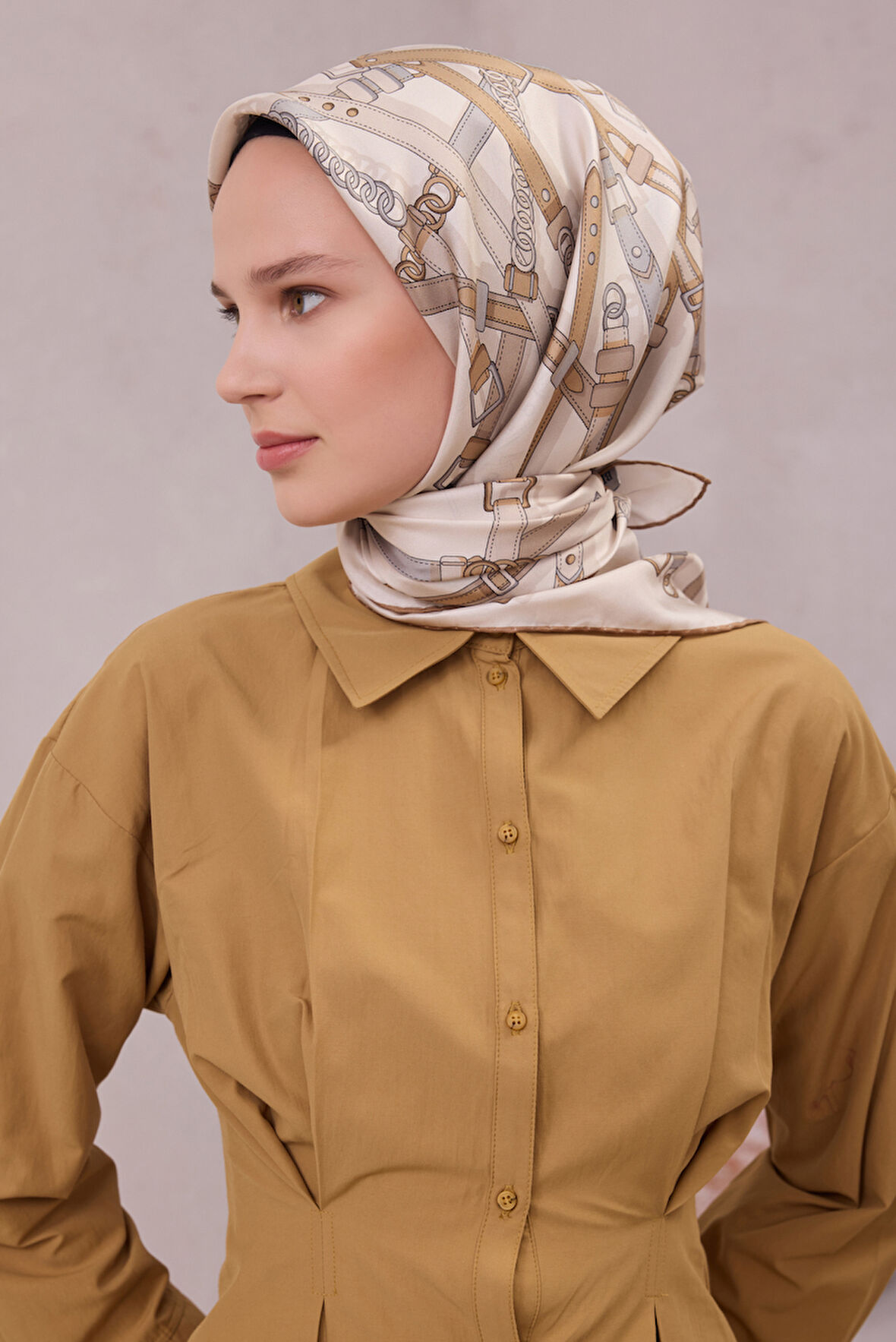 Belli Twill İpek Eşarp 4200D