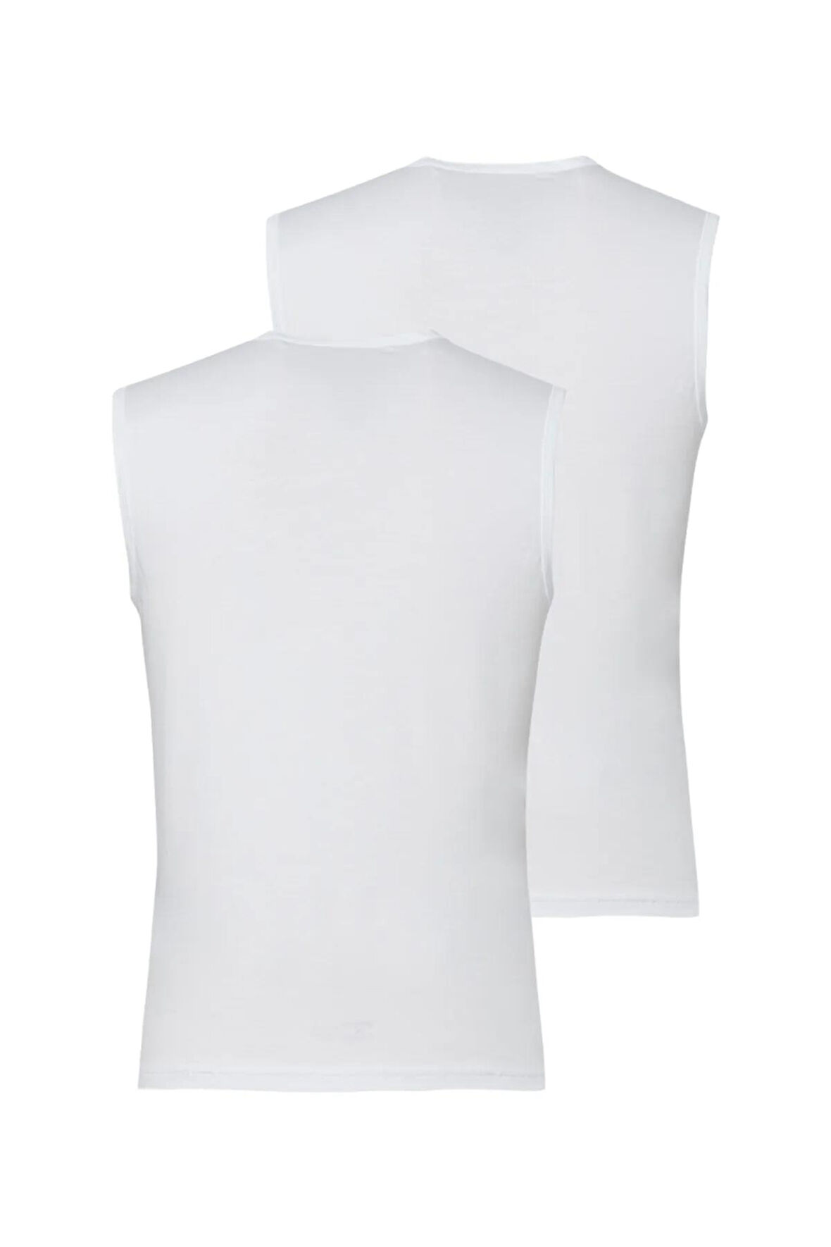 BLACKSPADE ERKEK KOLSUZ V YAKA T-SHİRT 2'Lİ PAKET 9677