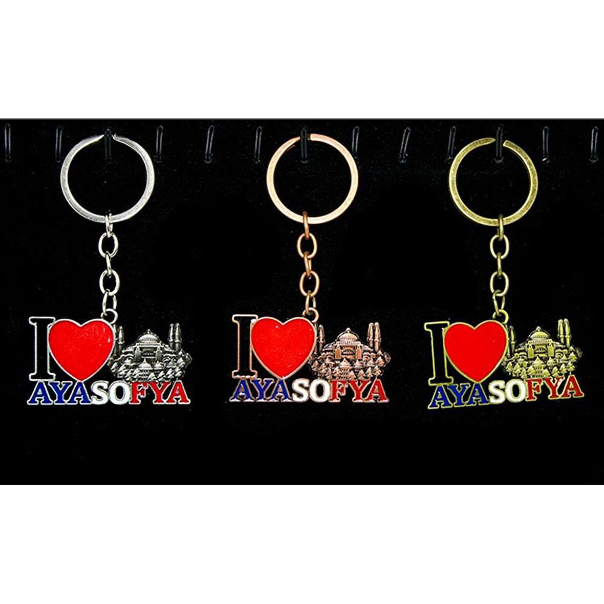 BlackCraft Metal Ayasofya Anahtarlık (BC-C0CCB3)