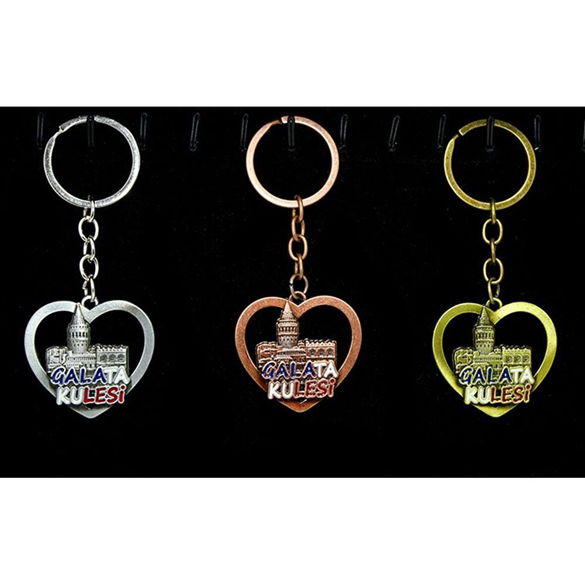 BlackCraft Metal Galata Kulesi Anahtarlık (BC-CF678D)
