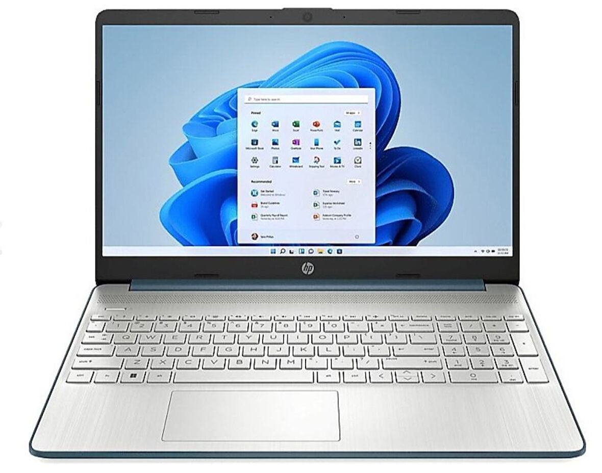 HP 15S-FQ5001NT i7-1255U 8 GB 512 GB SSD Iris Xe Graphics 15.6" Full HD Notebook KUTUSU AÇIK SIFIR