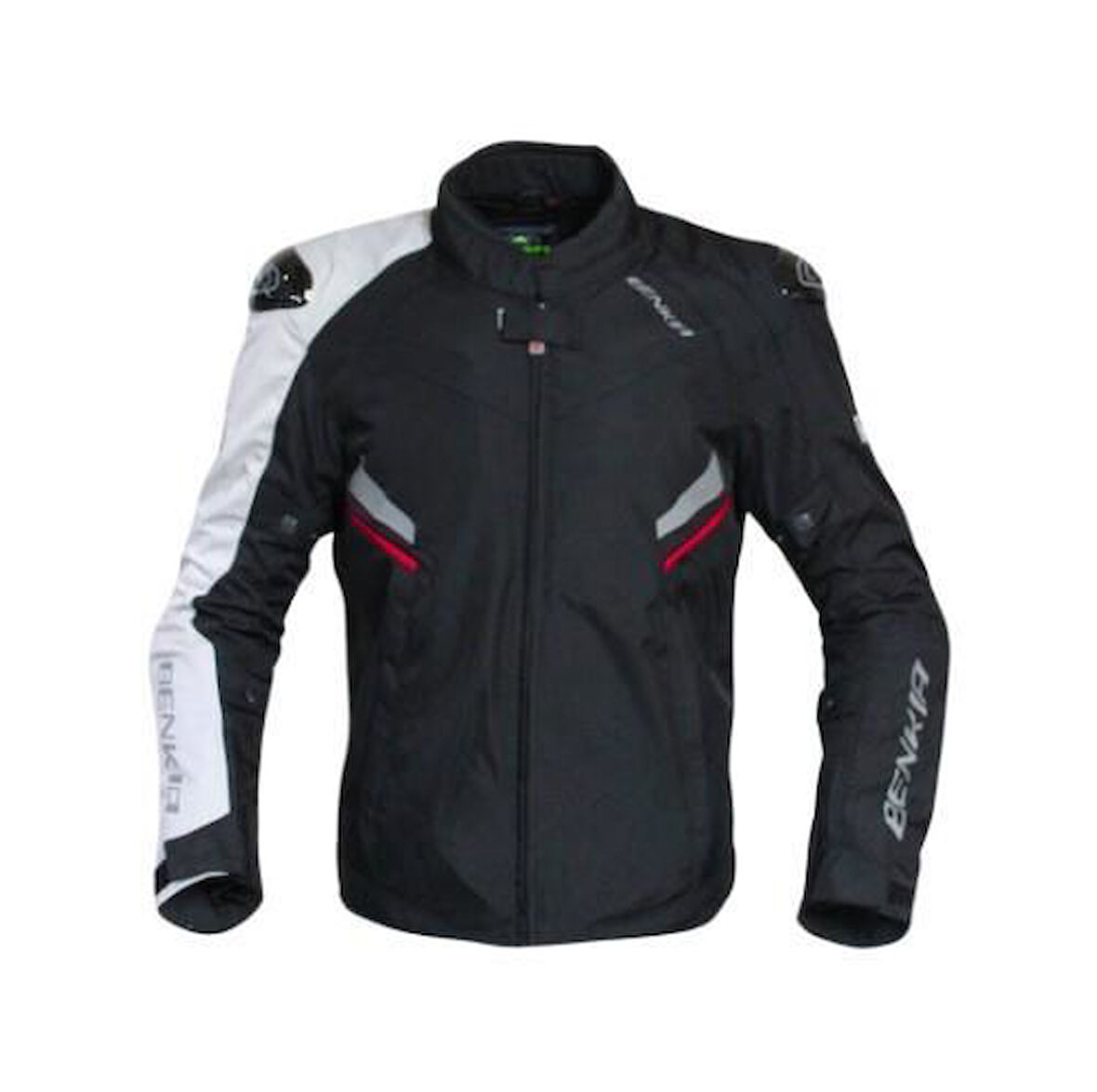 Forte Gt Xbyc 355 Benkıa Sakura Full Koruma Yazlık Motosiklet Montu 2XL Beden Siyah 
