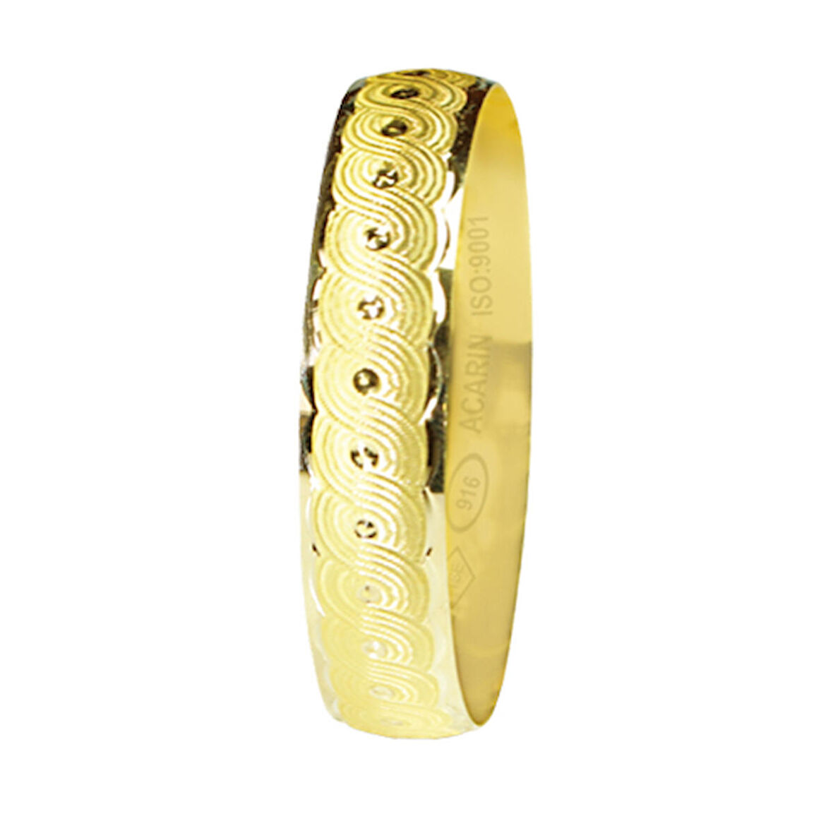 22 Ayar Şarnel 17 gr Bilezik - BLK6506