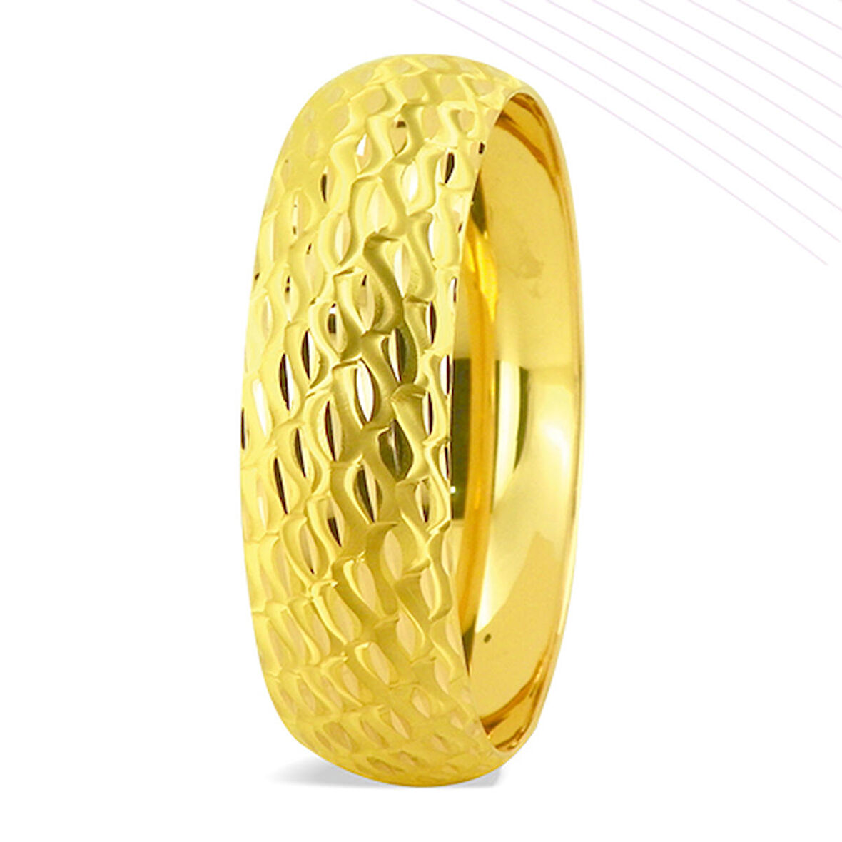 22 Ayar Şarnel 20 gr Bilezik - BLK6535