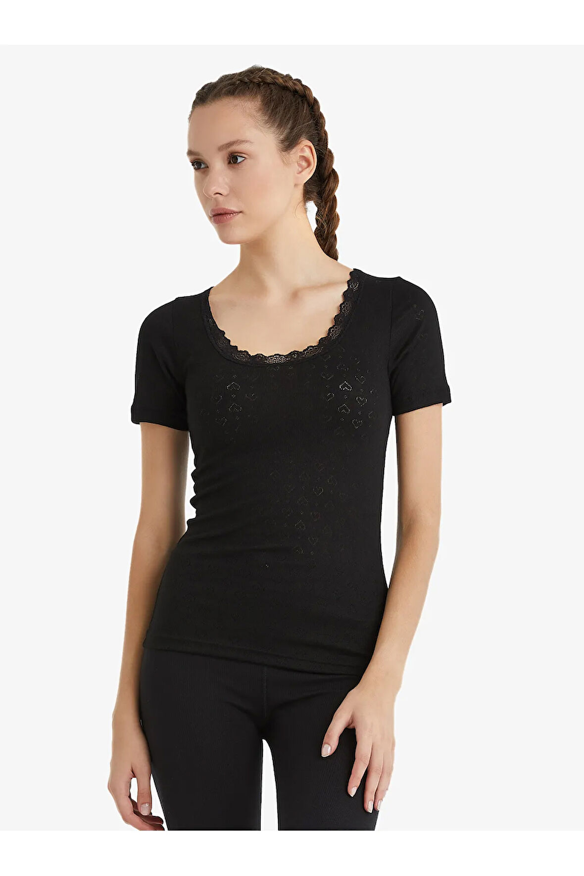 Blackspade BS1267 Kadın Siyah Termal Alt İçlik 1.Seviye