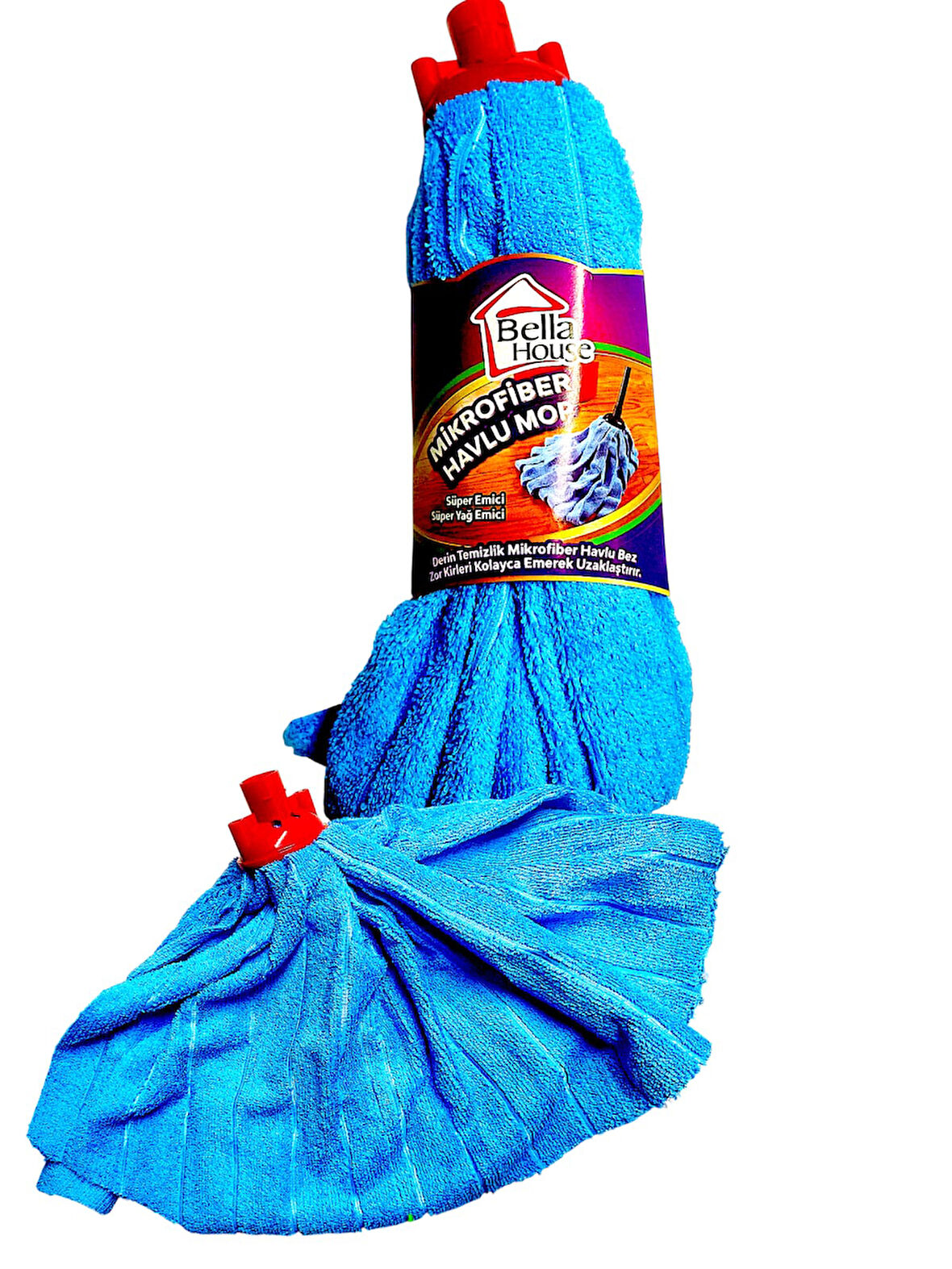 Bella House Paspas Mikrofiber Havlu Mop x 2 Adet