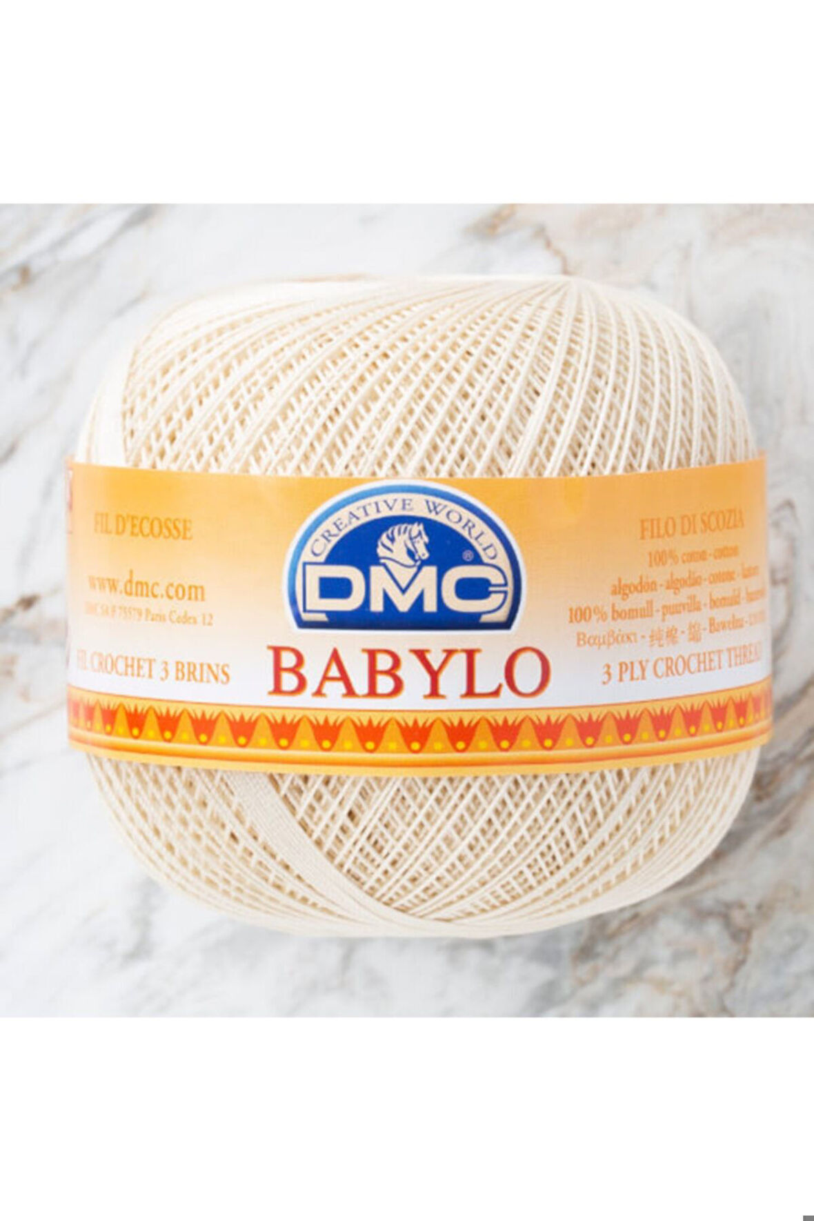 Dmc Babylo No :20 Dantel Ve Ağ Ipliği Ekru 100 Gram