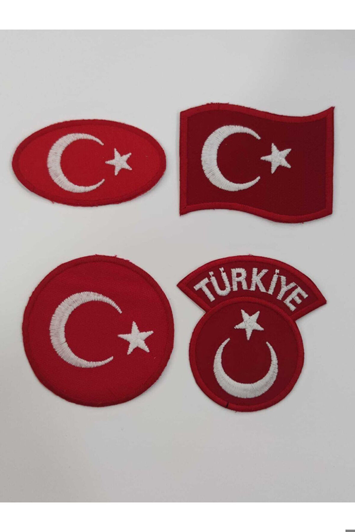 Ayyıldız Aplike Set 4'lü Ütü Ile Yapışma