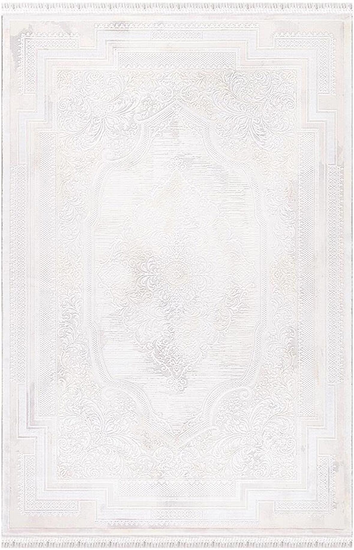 İpek Mekik Halı Blossom Ekru Modern Klasik Halı