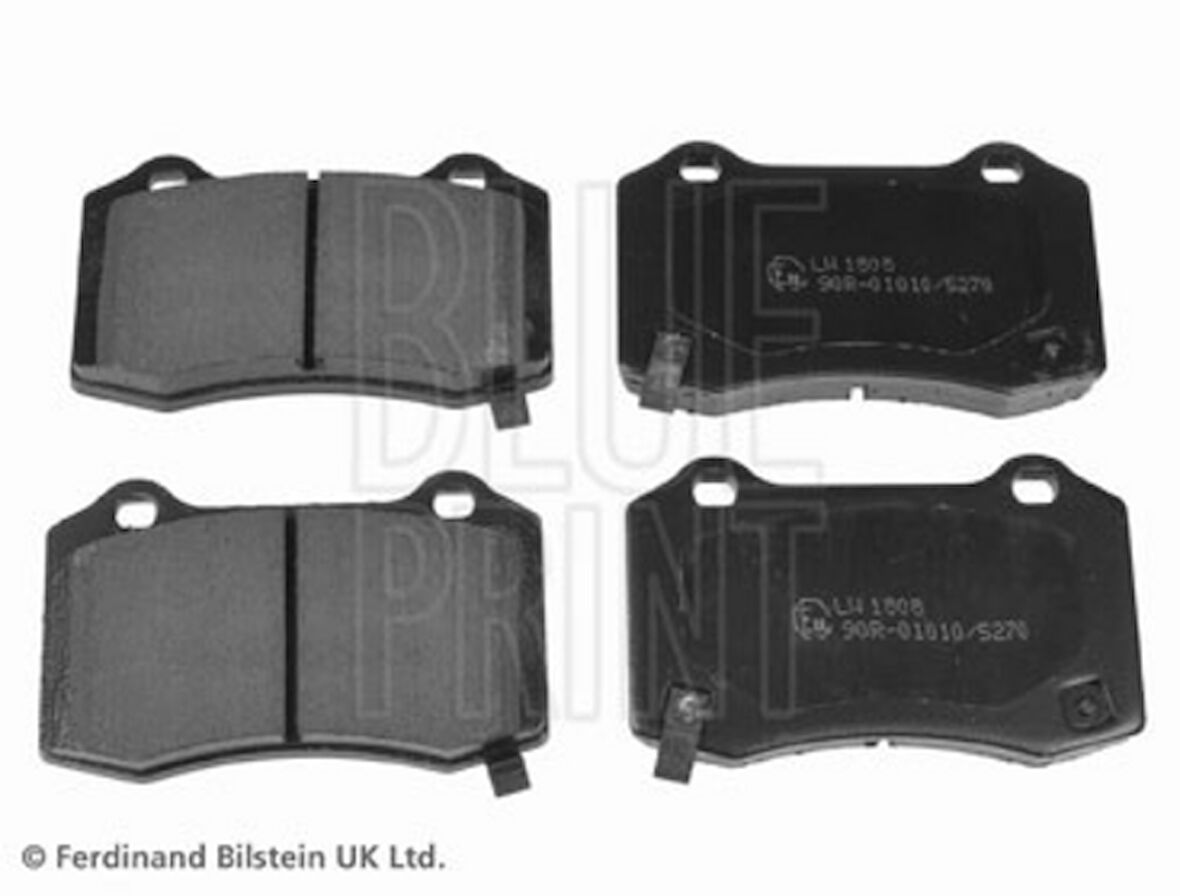 Blue Print ADA104206 Fren Balatası Arka 300 C 04-12 Grand Cherokee 04-Chevrolet Camaro 6.2 09- 05174327AA