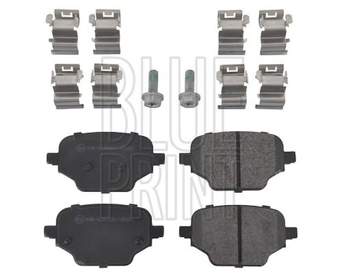 Blue Print ADBP420009 Fren Balatası Arka Partner-Rifter-Berlingo 1.5HDI-1.6HDI 18- 1635254980