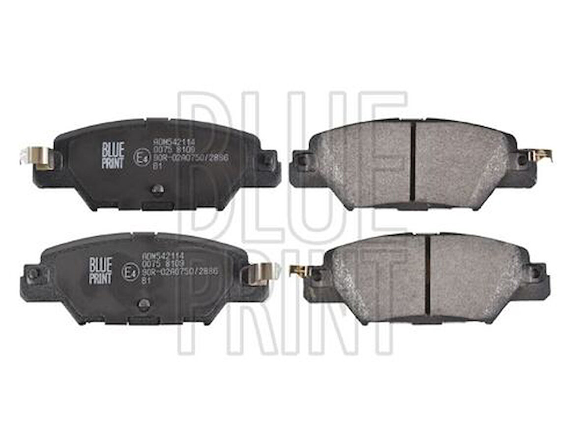 Blue Print ADM542114 Fren Balatası Takımı Mazda KAY02648Z