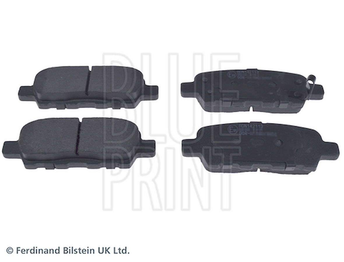 Blue Print ADN142113 Arka Fren Balatası Nissan Qashqai J10 07-13 XTrail 07-13 Pathfinder 13-Koleos 08-Juke 10-Suzuki Grand Vitara 08- D40608H385