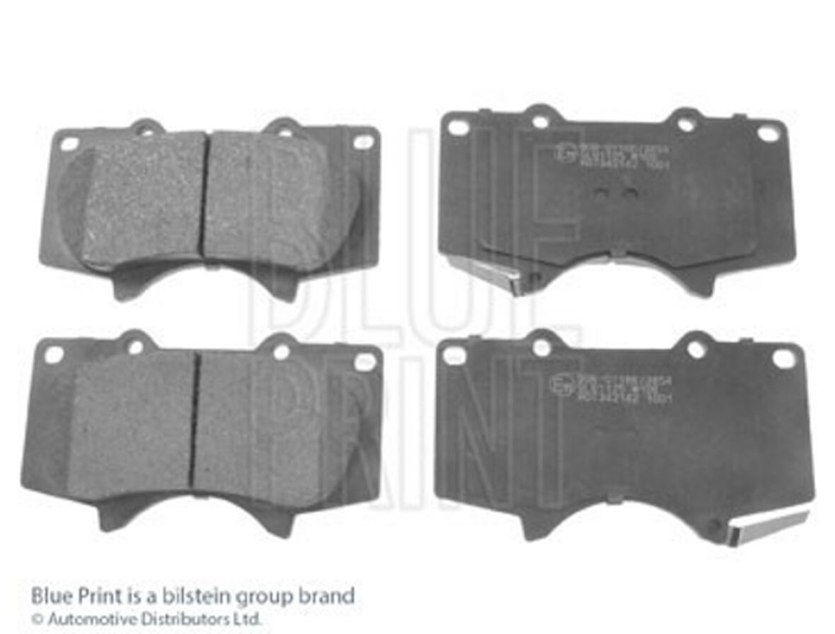 Blue Print ADT342142 Ön Fren Balatası Toyota HiIux 2009-2012 Land Cruiser J12 03-Mitsubishi Pajero 2007-2011 446535250