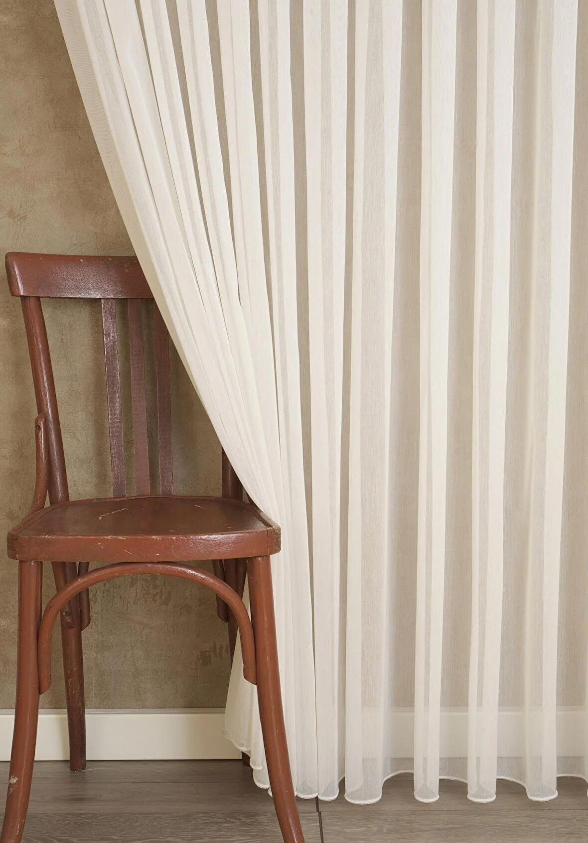 Massarelli Bolero Tül Krem  1-2,5 Orta Sık Pile