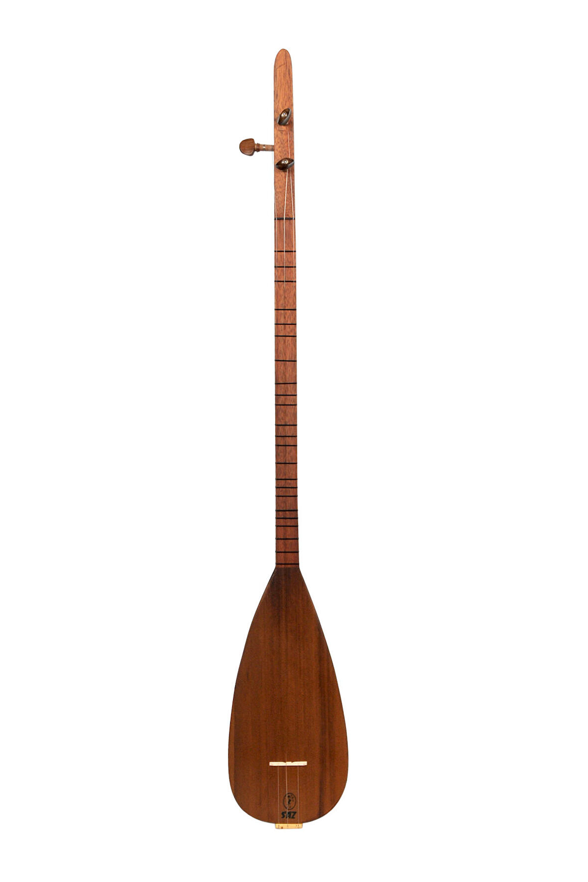 SAZ BLT3K-28L Oyma Dut Dede Sazı Kanada Kapak 3Telli 28cm