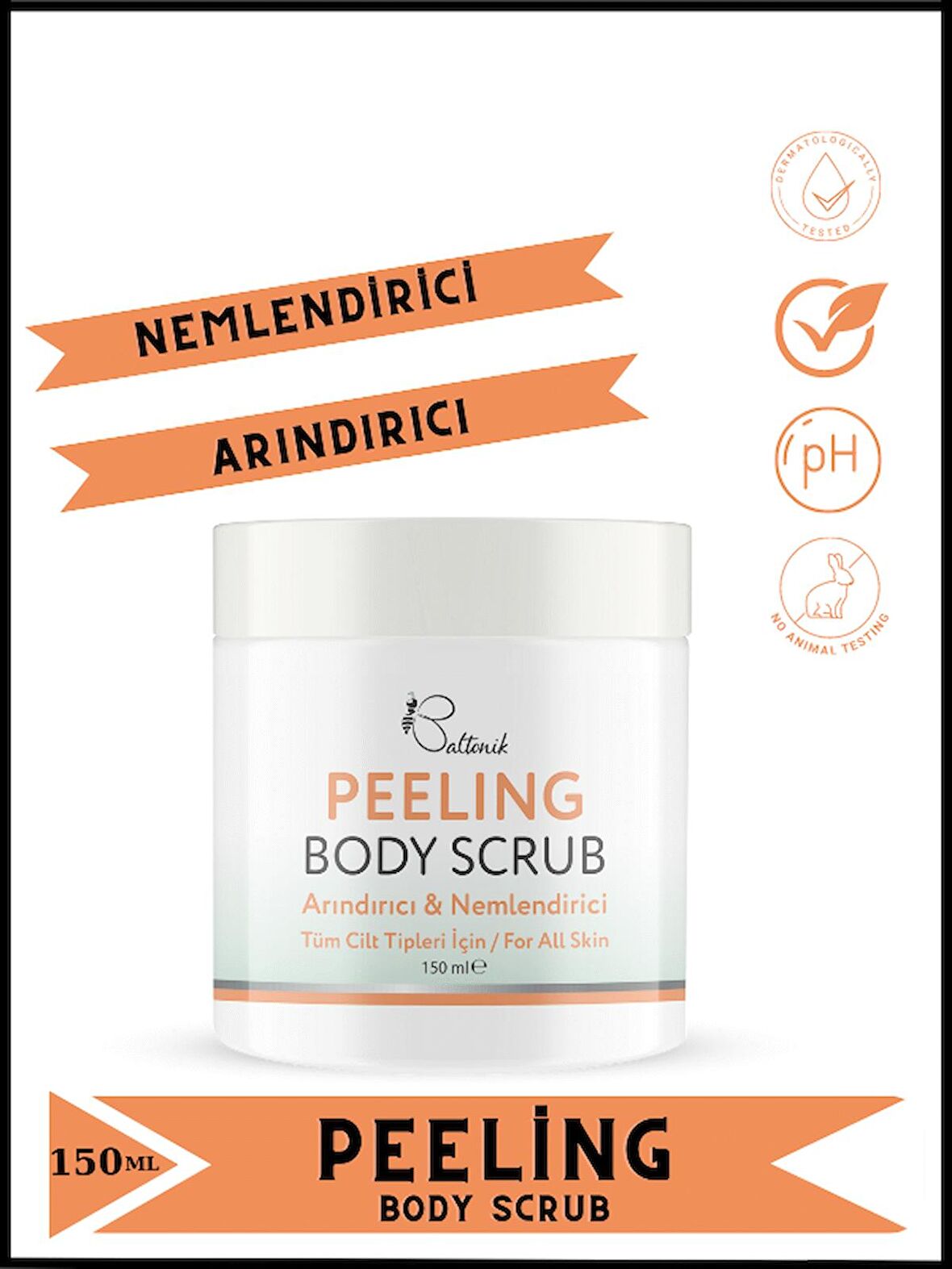 Besleyici Arındırıcı Ve Nemlendirici Vücut Peelingi 150ml