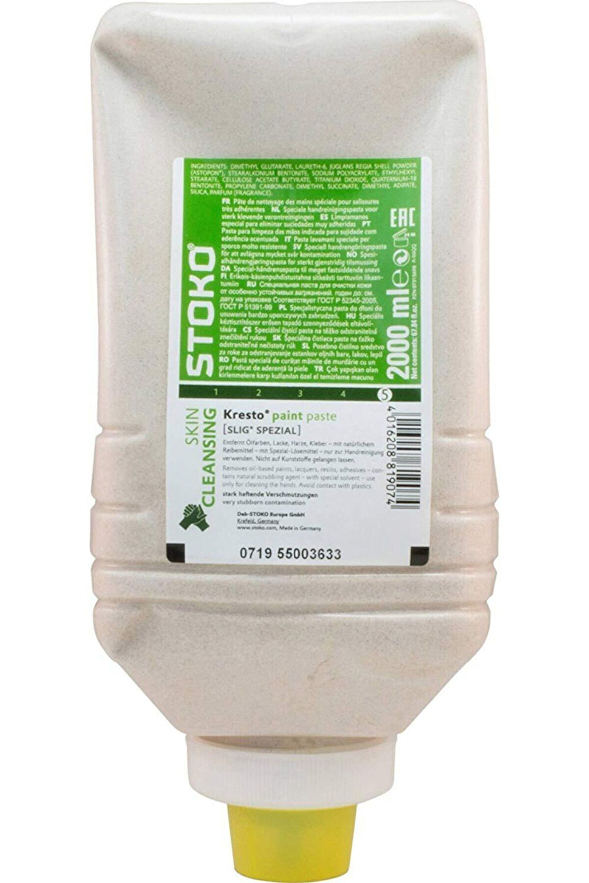 Stoko Kresto Slig Special Boya Ve Ağır Kir Çıkarıcı Krem 2000ml