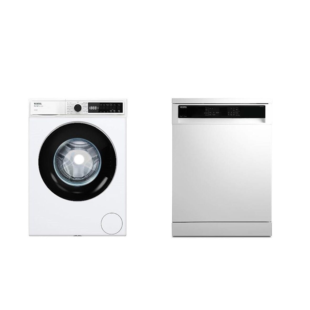 Vestel BM 5312 Bulaşık Makinesi + Vestel CMI 86301 Çamaşır Makinesi
