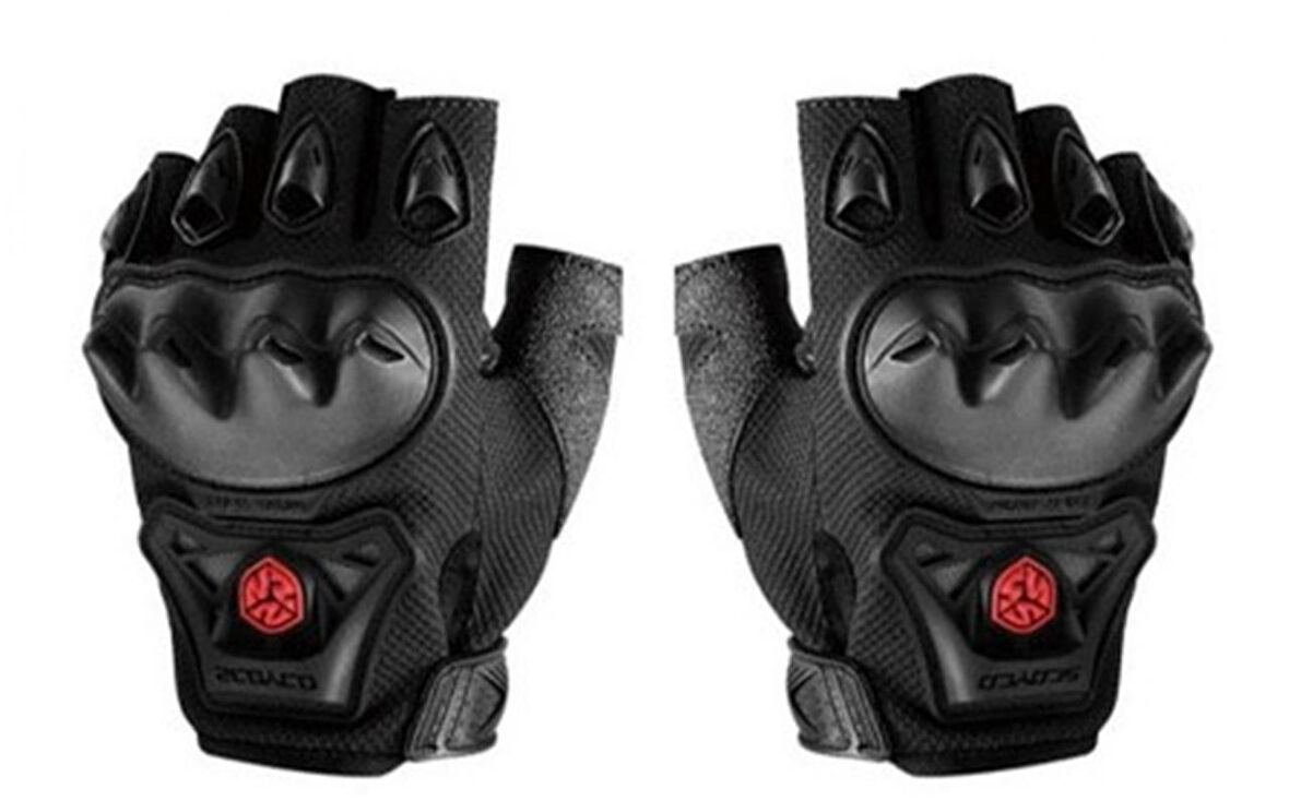 Scoyco Mc29D Parmaksız Kırmızı Yazlık Eldiven