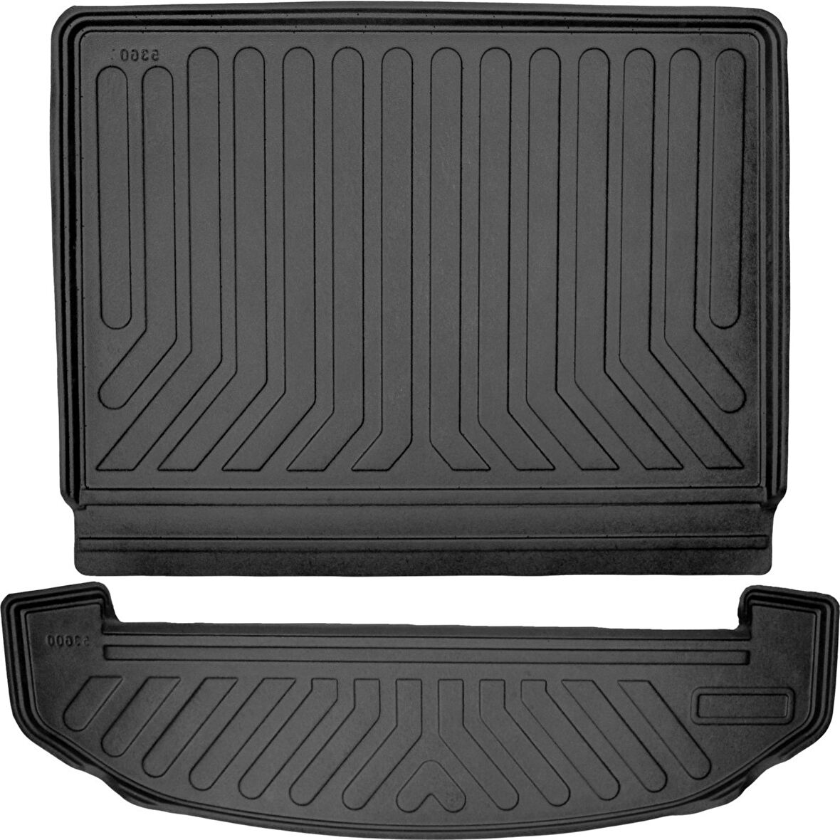 Chery Tiggo 8 Pro (5/7 Koltuk 2 Parça) 2020 Sonrası Bagaj Havuzu