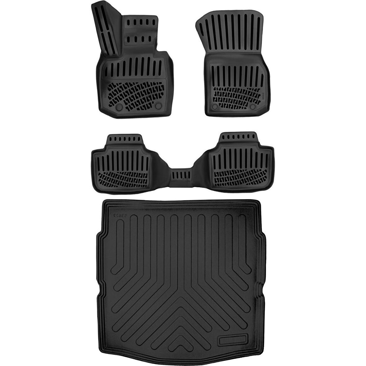 Bmw X3 G45 2025 Sonrası 3D Araca Özel Paspas ve Bagaj Havuzu Set