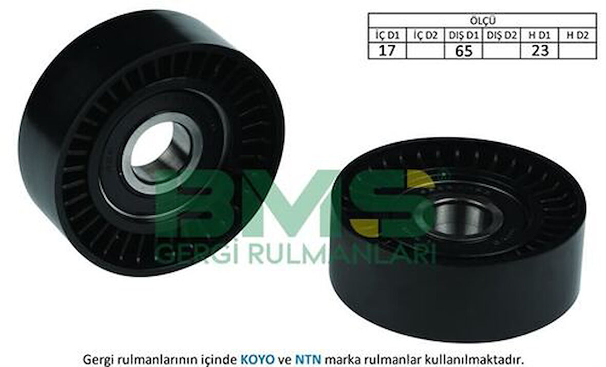 Bms 46 Alternatör Gergi Rulmanı Accent Era Cerato 1.5 Crdı 2006> Getz 1.5 Crdı 2006> I20 1.4 Crdı 2008> I30 1.6 Crdı 2007> Blue Ceed 1.6 Crdı 2011>