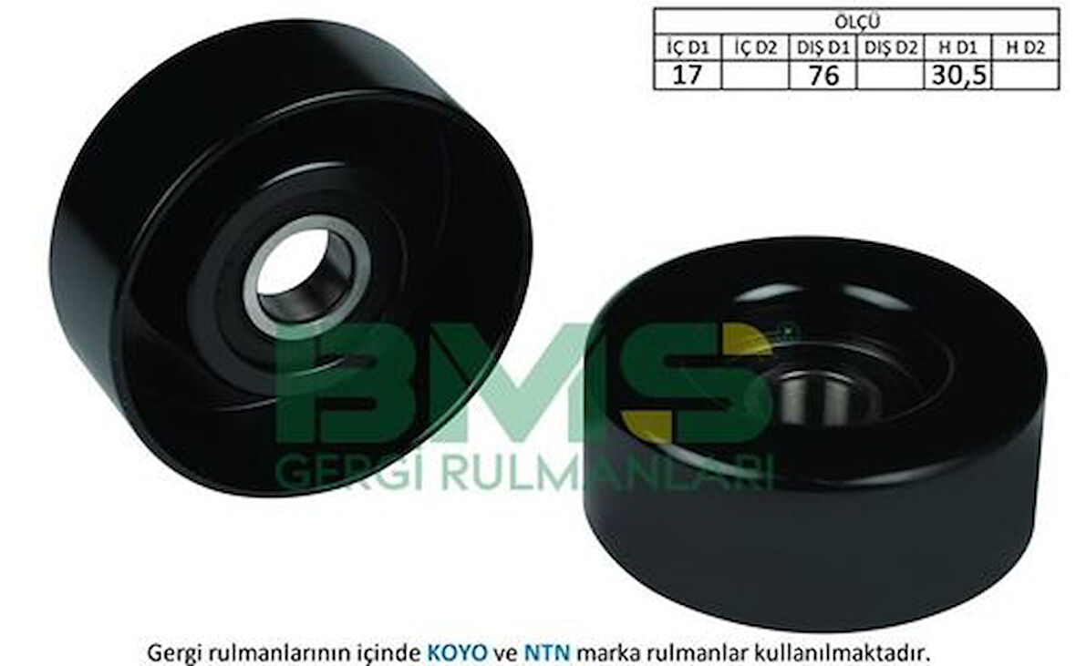 Bms 104 Alternatör Gergi Rulmanı Fıesta V Mondeo S Matansıt 1.8 16V 2.0 16V 2.3 2.3 16V 00>
