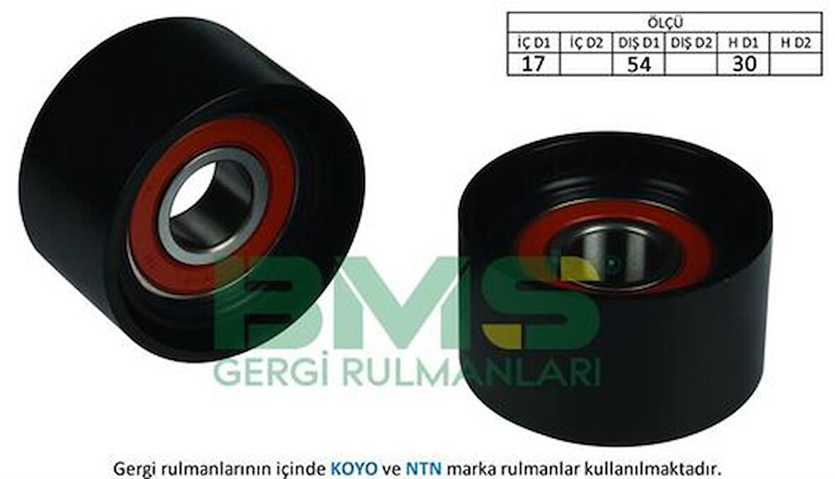 Bms 230 Kayış Gergi Rulmanı W203 05>07 W204 07>14 C218 13>17 W212 11>15 C207 13>16 W221 05>13 Sprinter 09>