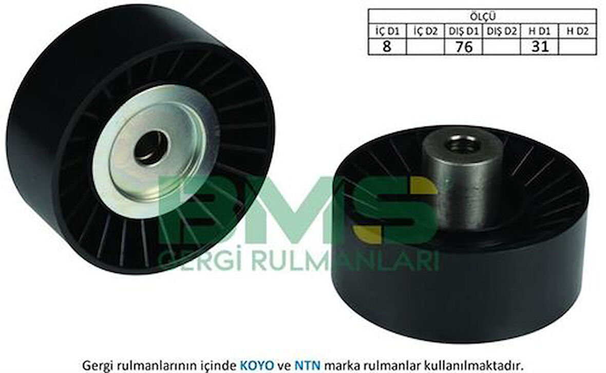 BMS 270 Alternatör Sargı Rulmanı Transit V347 100Ps 120Ps 140Ps 2.4TDCI 06-V347 3.2TDCI 200Ps 07- APV2984