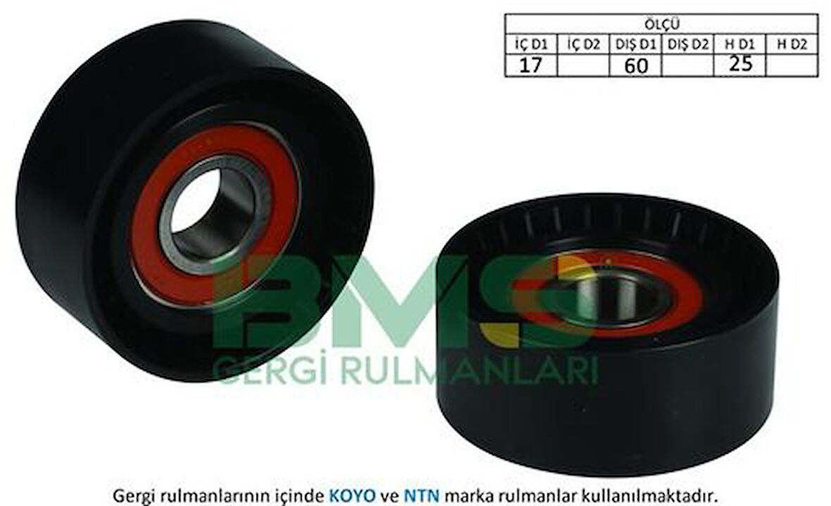 Bms 271 Alternatör Gergi Rulmanı Clıo II Kangoo Megane I Laguna II Laguna I II Espace Trafıc II Trafıc 01> Master II Master 01> 206 306 Vıvaro Movano 1.4 16V 1.6 16V 1.9 Dcı 2.5 Dcı