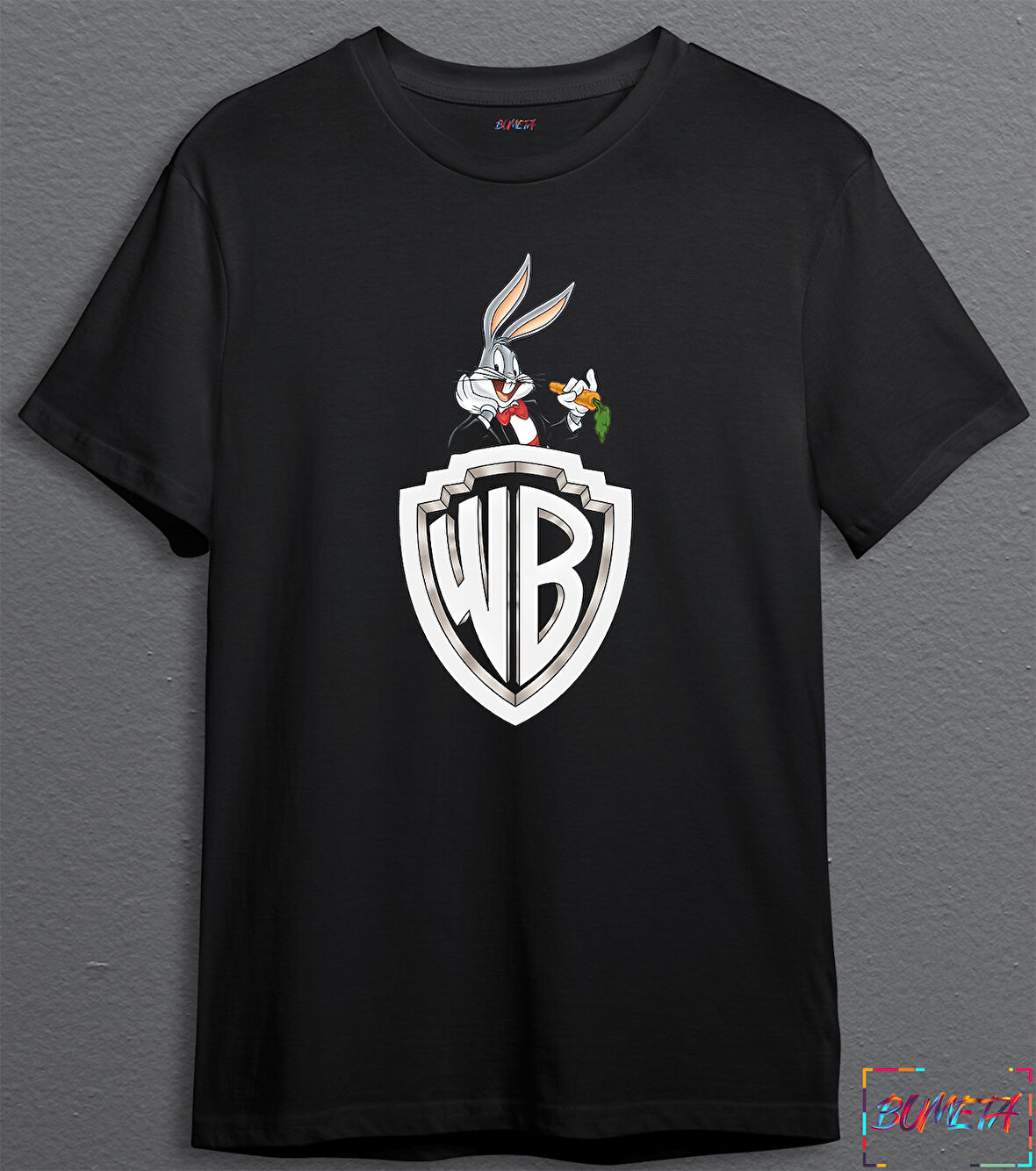 BUMETA Bugs Bunny Çizgi Film Unisex Tişört T-Shirt