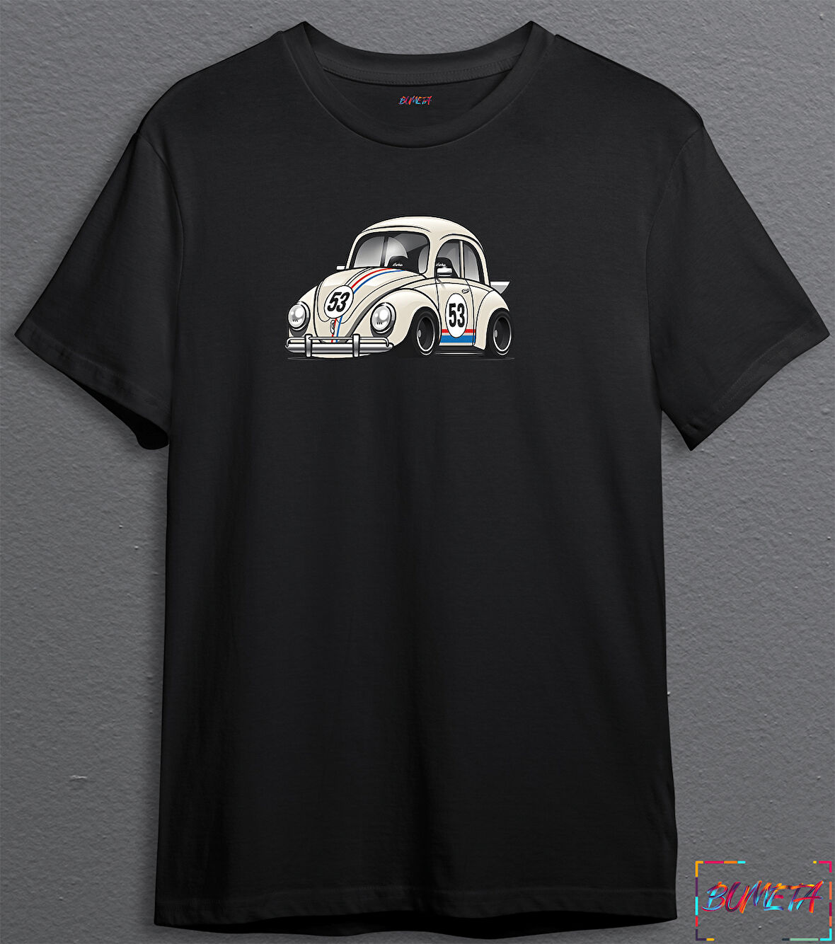 BUMETA Mini Tospa 53 Araba Unisex Tişört T-Shirt