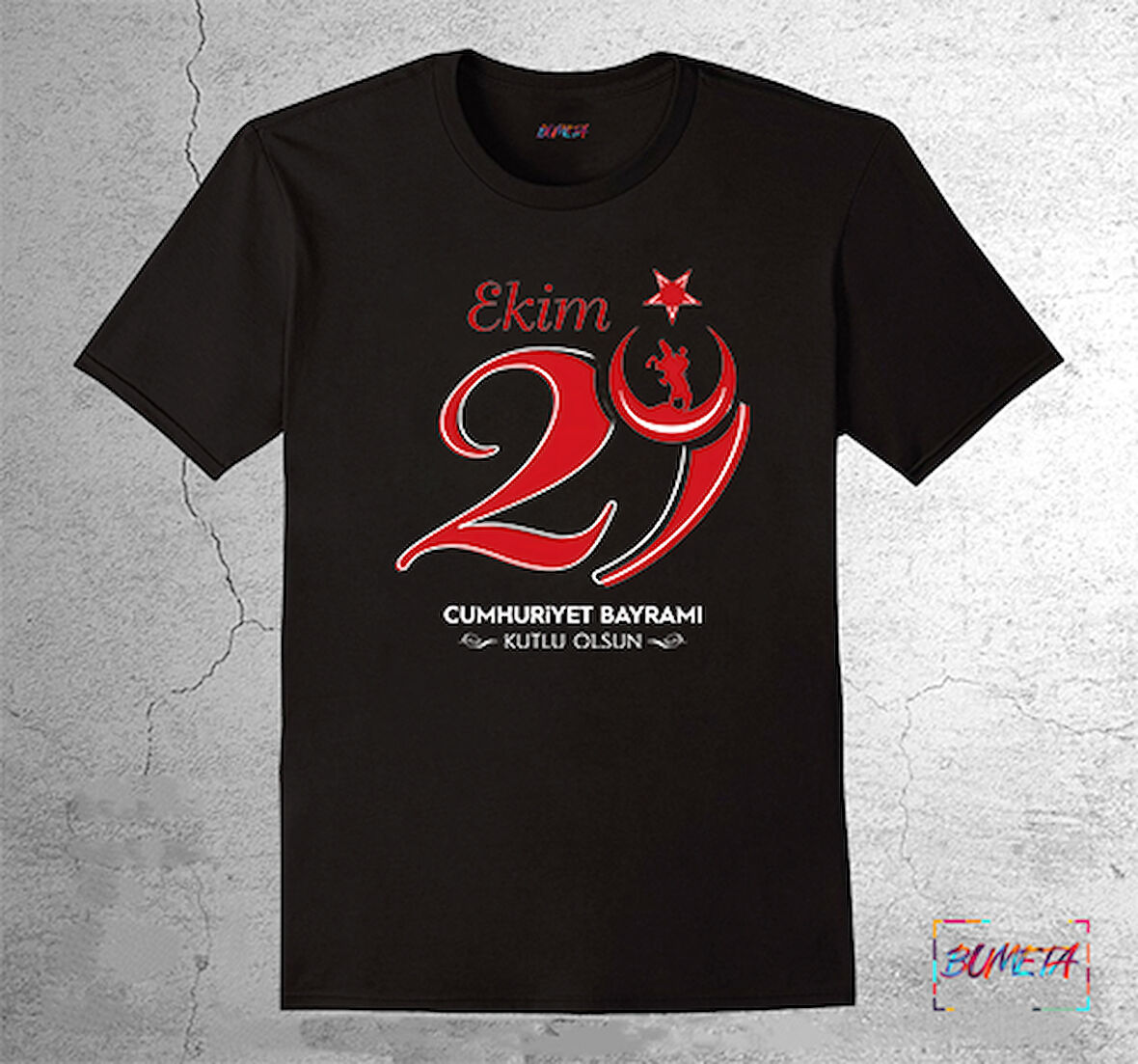 BUMETA Ekim 29 Cumhuriyet Bayramı Çocuk T-shirt