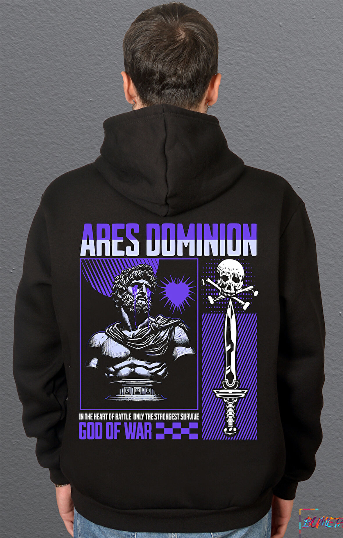 Bumeta Ares Dominion God Of War Sweatshirt Unisex Kapüşonlu Hoodie