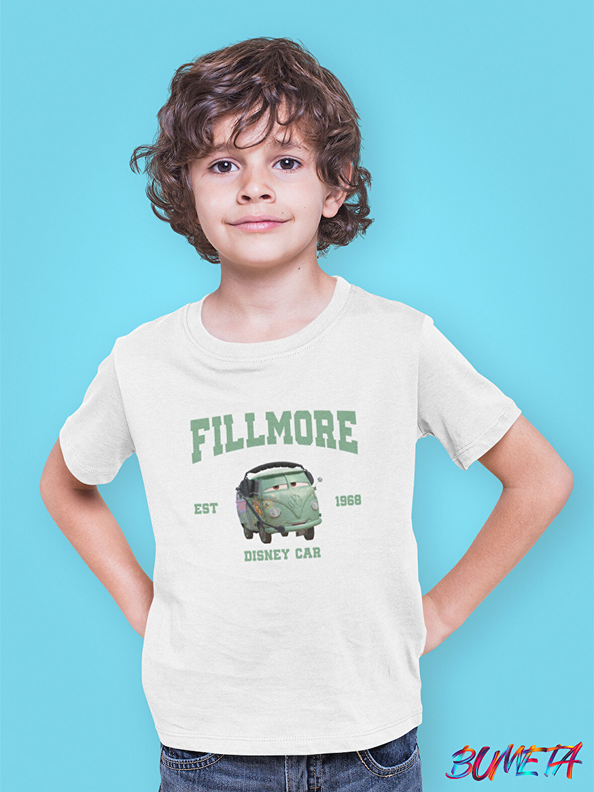 Bumeta Fillmore Arabalar Cars Şimşek McQeen Çocuk Tişört T-shirt