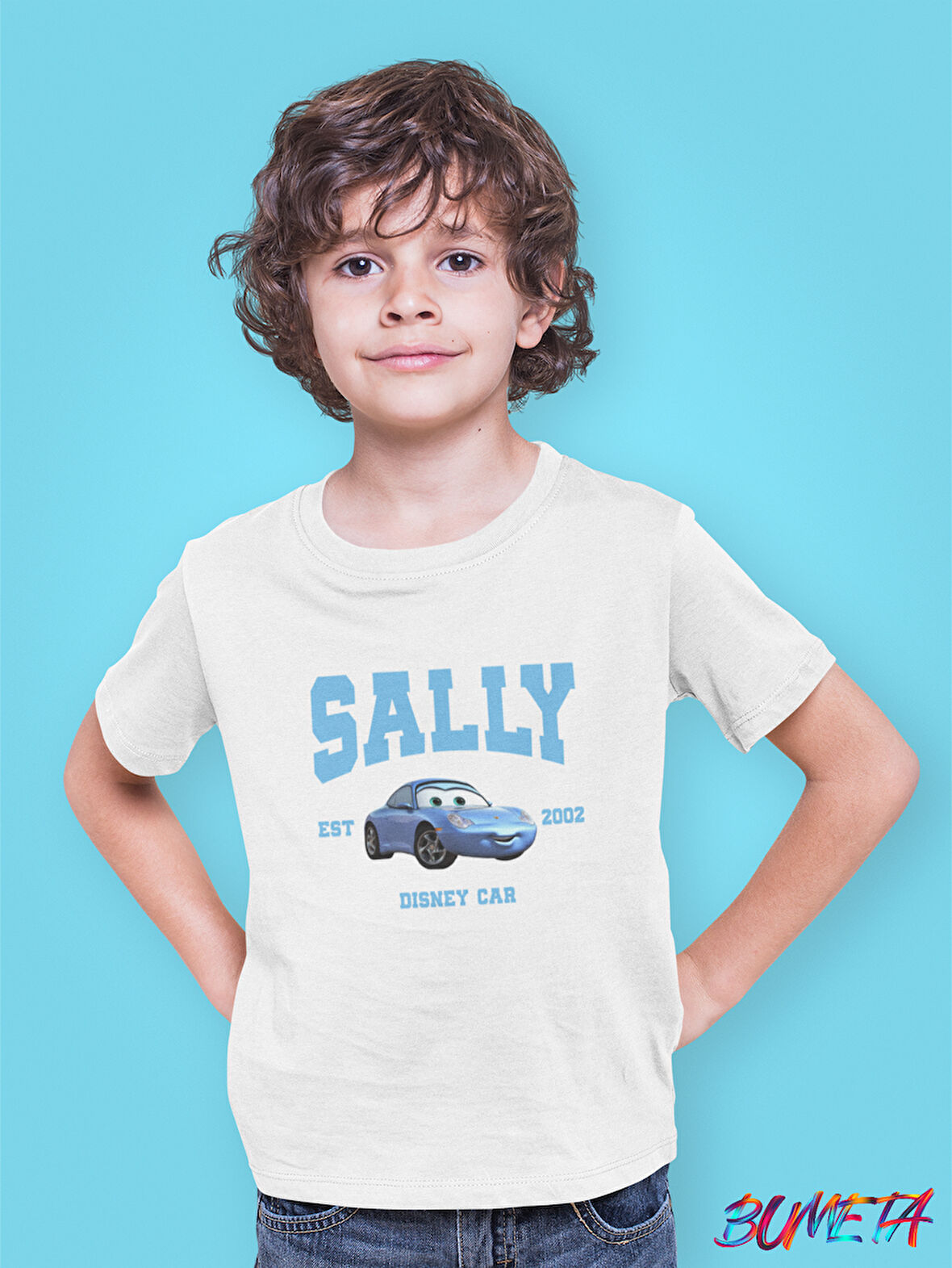 Bumeta Sally Arabalar Cars Şimşek McQeen Çocuk Tişört T-shirt