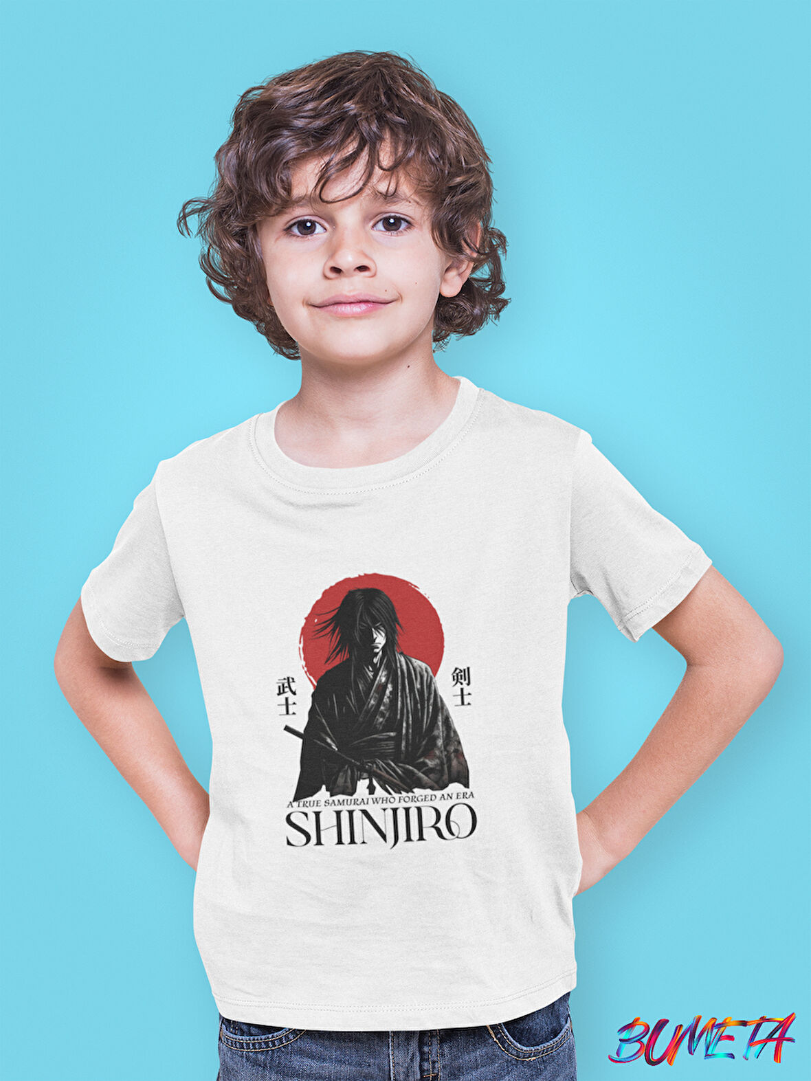 Bumeta A True Samurai Shinjiro Samuray Çocuk Tişört T-shirt