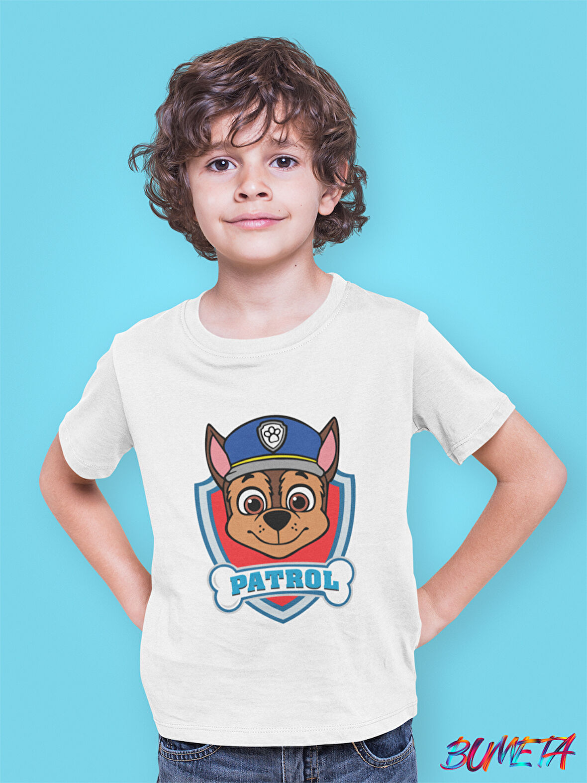 Bumeta Kahraman Patiler Chase Paw Patrol Çocuk Tişört T-shirt