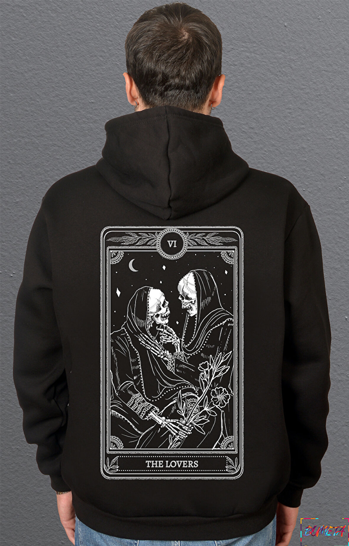 Bumeta The Lovers VI Aşk Sweatshirt Unisex Kapüşonlu Hoodie