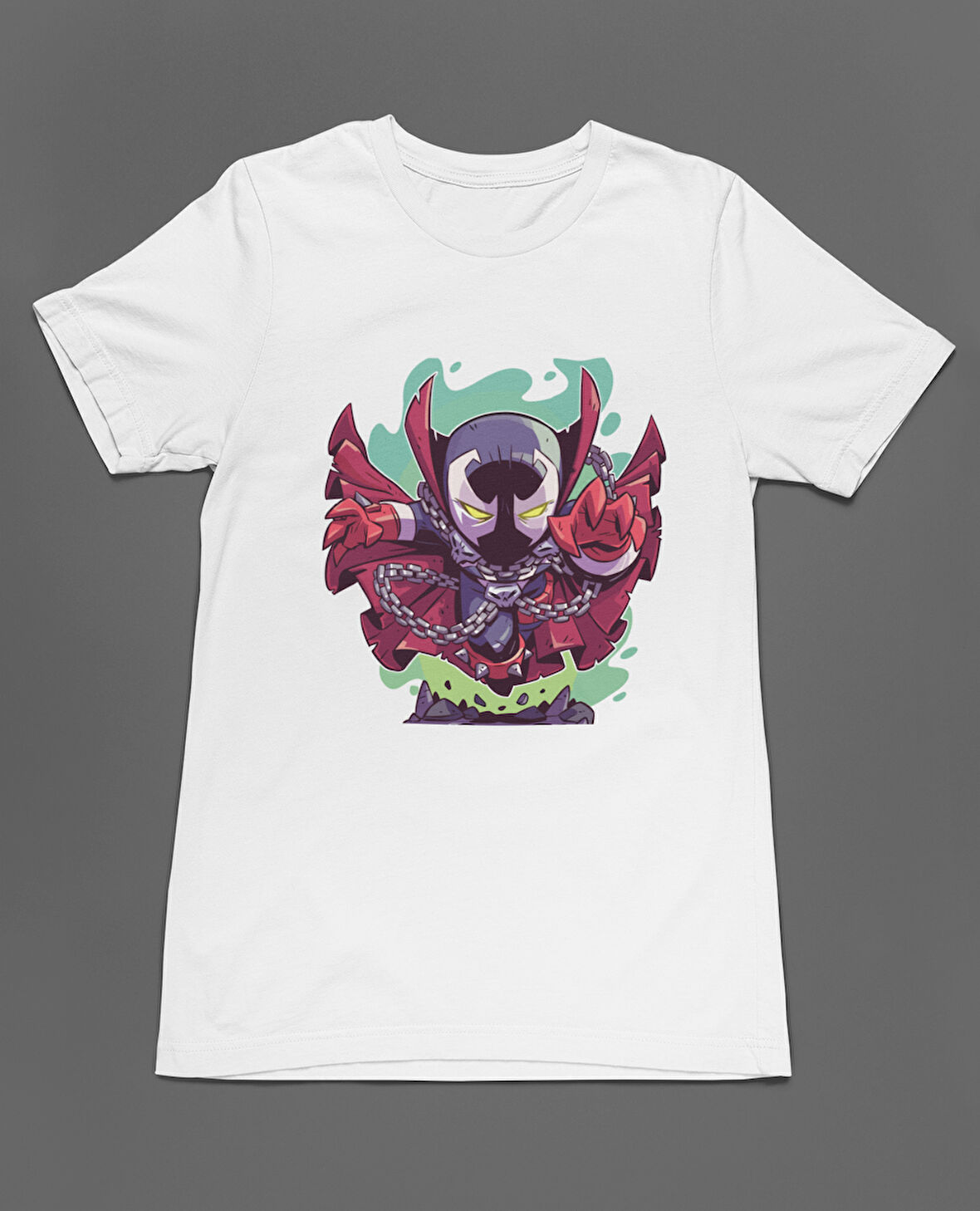 Bumeta Spawn Anime Çizgi Film Dizi Unisex Tişört T-Shirt
