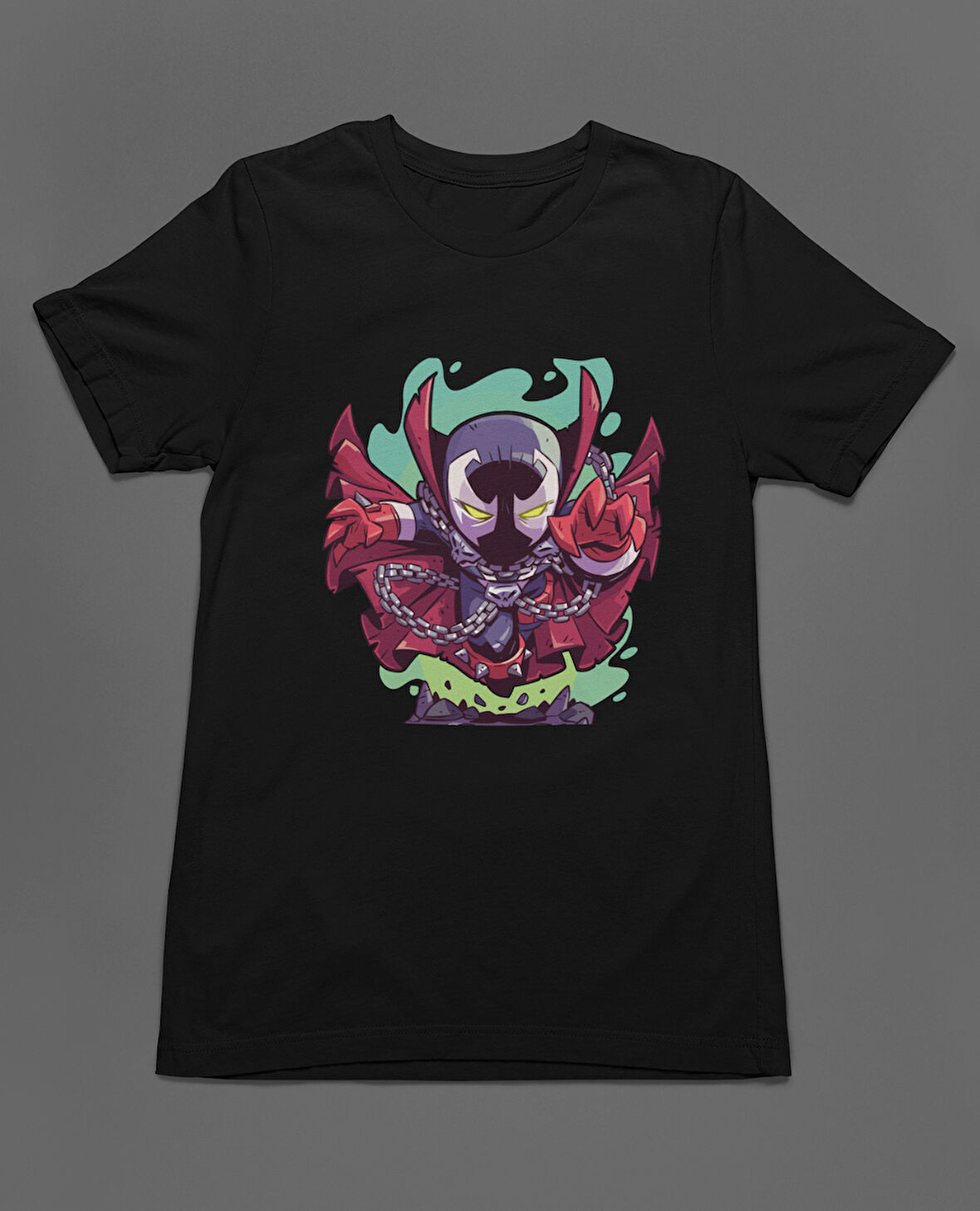 Bumeta Spawn Anime Çizgi Film Dizi Unisex Tişört T-Shirt