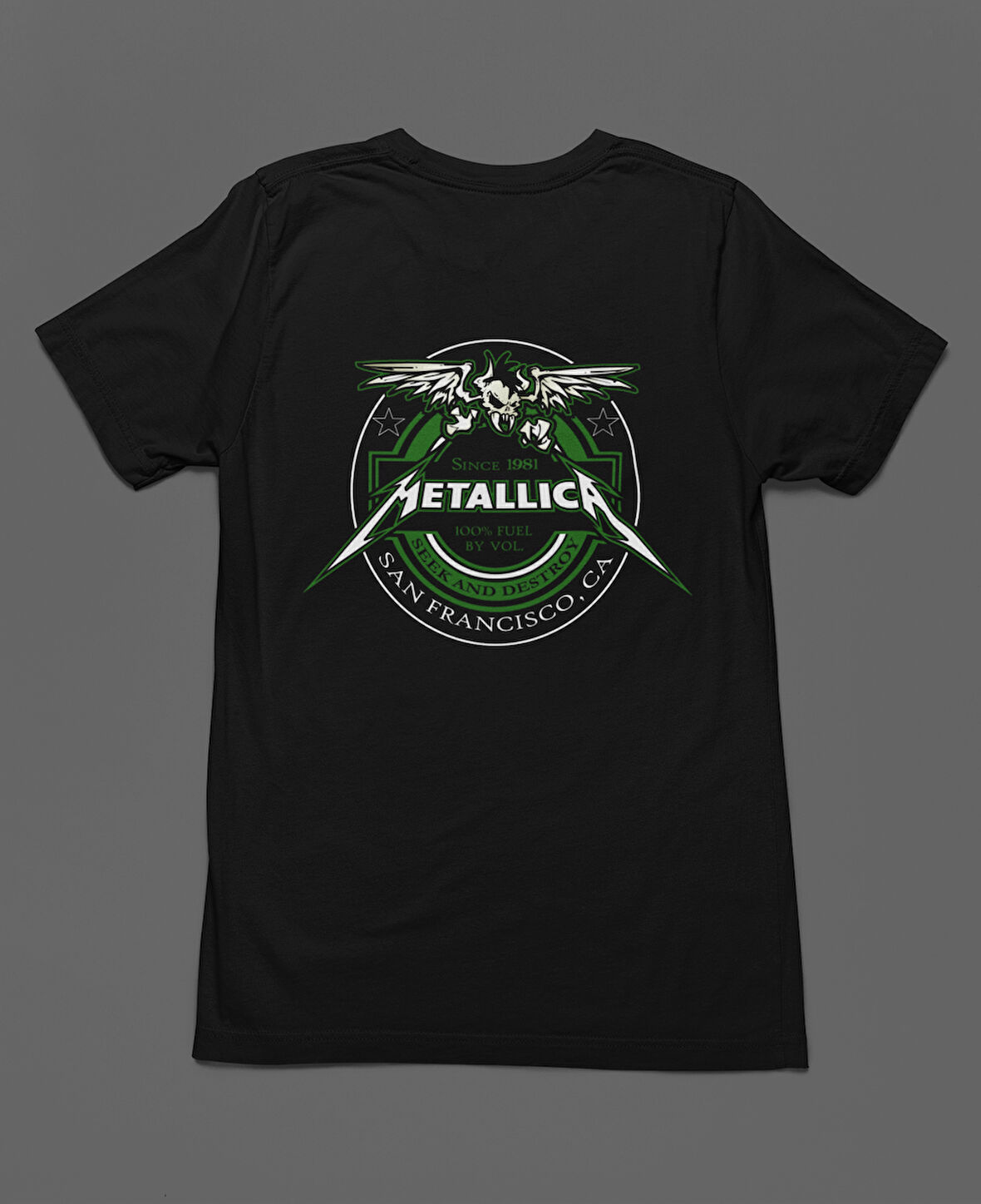 Bumeta Metallica Rock Metal Unisex Tişört T-Shirt