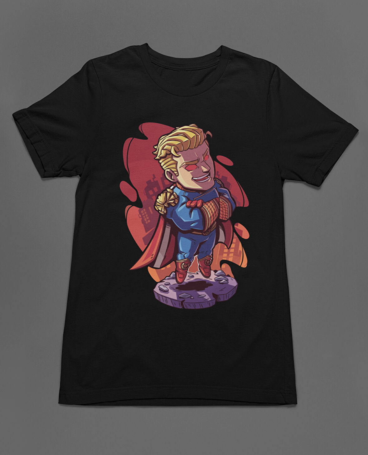 Bumeta The Boys Homelander Anime Unisex Tişört T-Shirt
