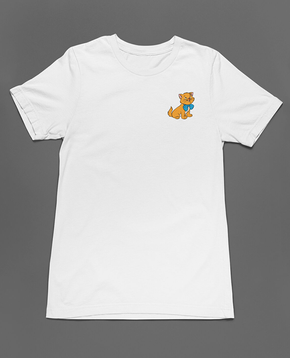 Bumeta The Aristocats Toulouse Sevimli Kedi Unisex Tişört T-Shirt