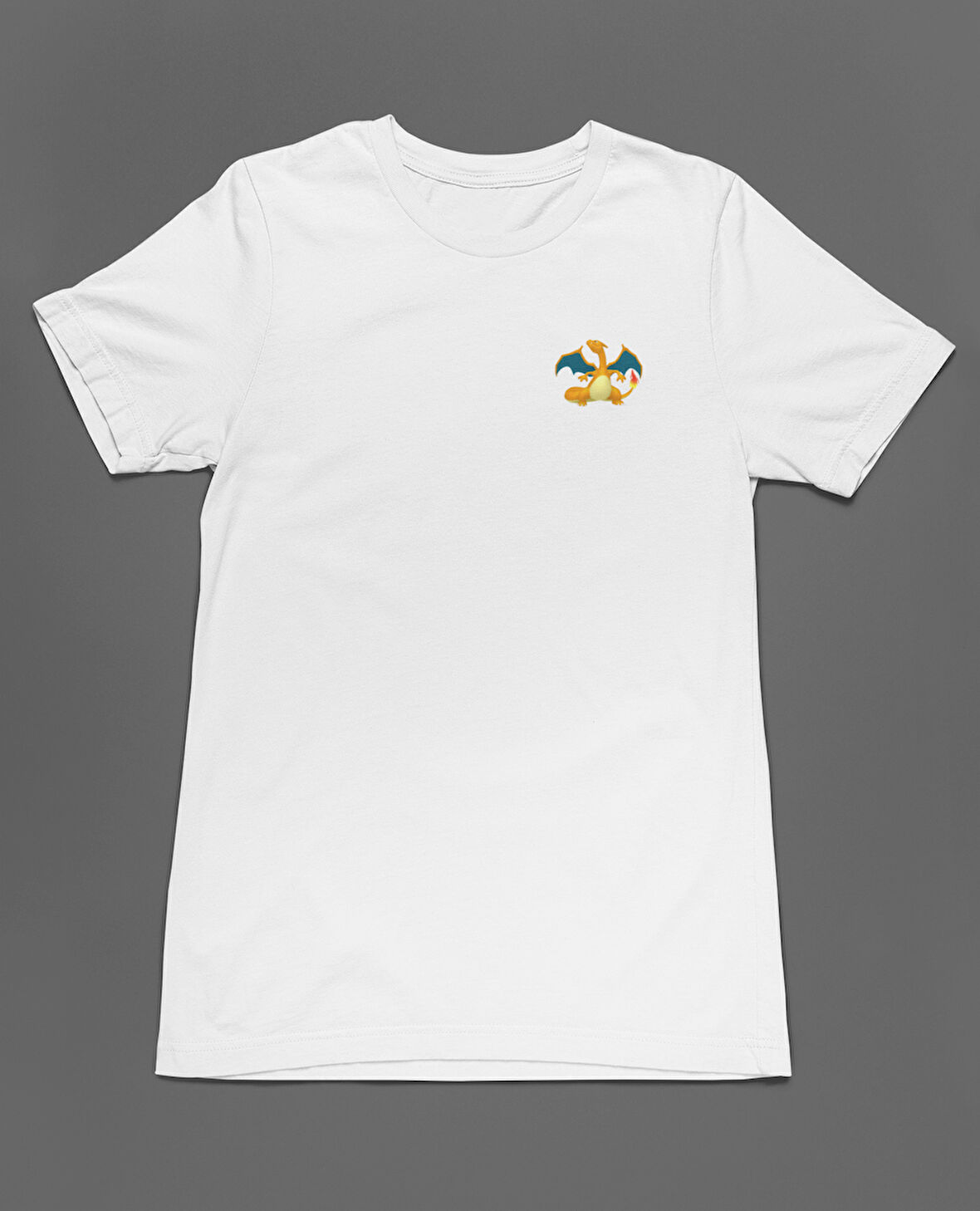 Bumeta Pokemon Pikachu Charizard Unisex Tişört T-Shirt
