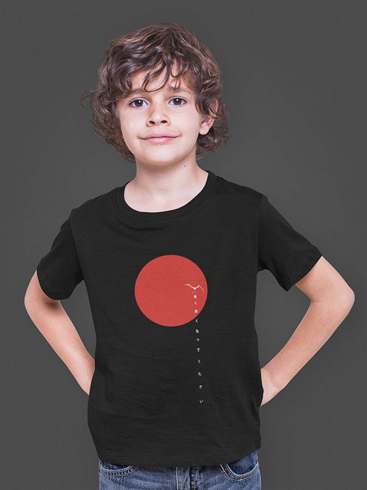 Bumeta Naruto Anime Japan Japanese Baskılı Çocuk Tişört T-shirt