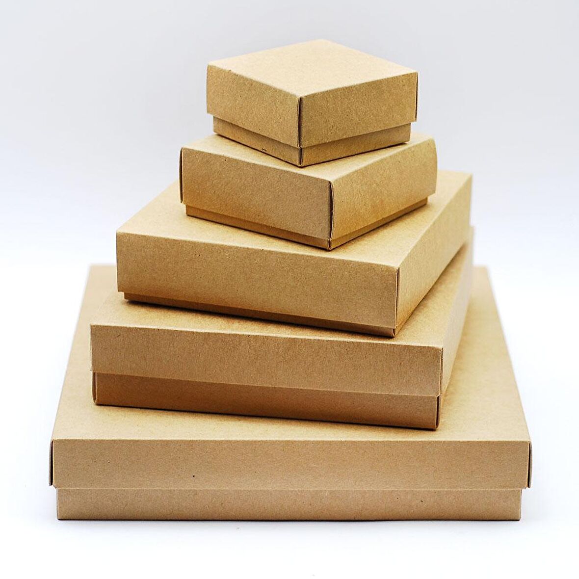 Kare kraft kutu  5x5x3 (10 adet)