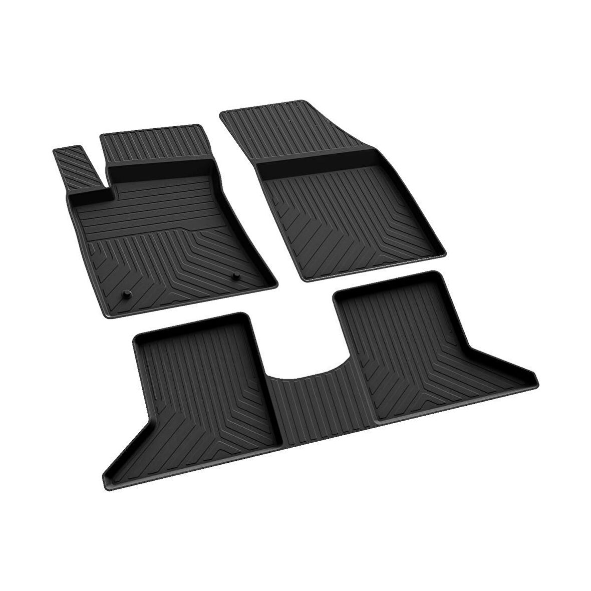 Dacia Dokker 2012 ve Üstü 4d Havuzlu Kauçuk Paspas Bmy