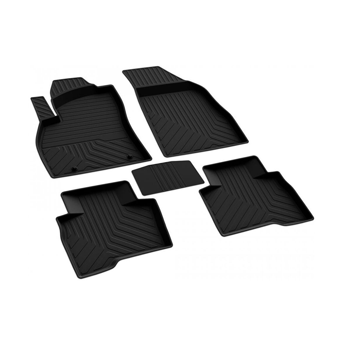 Fiat Fiorino 2008 ve Üstü 4d Havuzlu Kauçuk Paspas Bmy